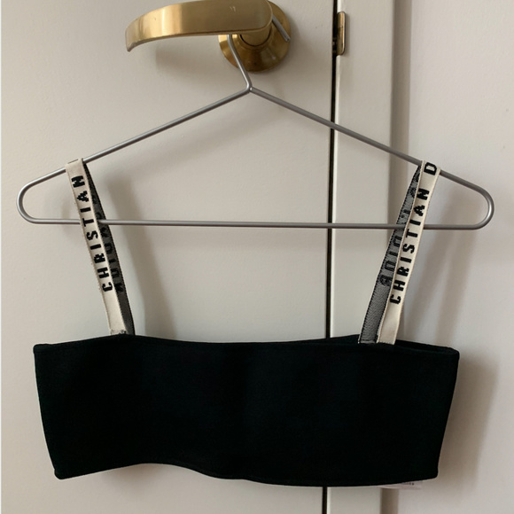 christian dior crop bralette